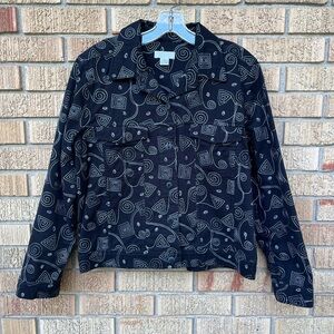 Funky embroidered jacket